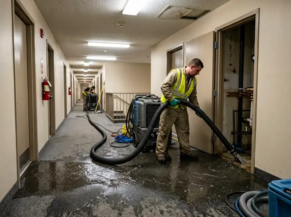 multi-unit-apartment-hallway-f-005 — frequently asked questions, Emergency Burst Pipe Water Extraction & Removal in Odem, TX